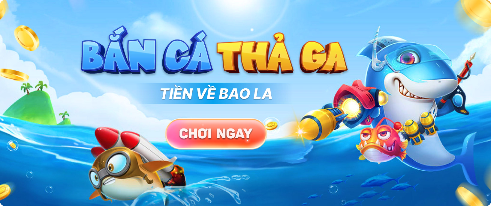 Bắn cá thả ga tại sin88